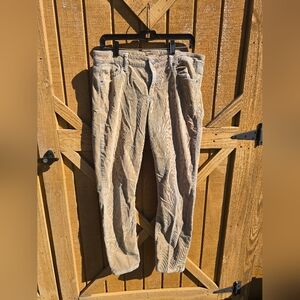 Striped Corduroy Pants